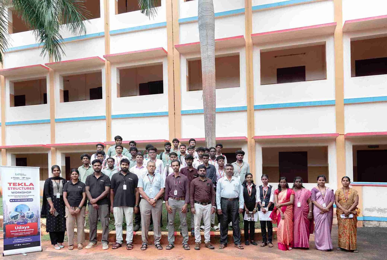 Successfully Organized: Tekla Workshop at Udaya School of Engineering, Ammandivilai, Tamil Nadu.